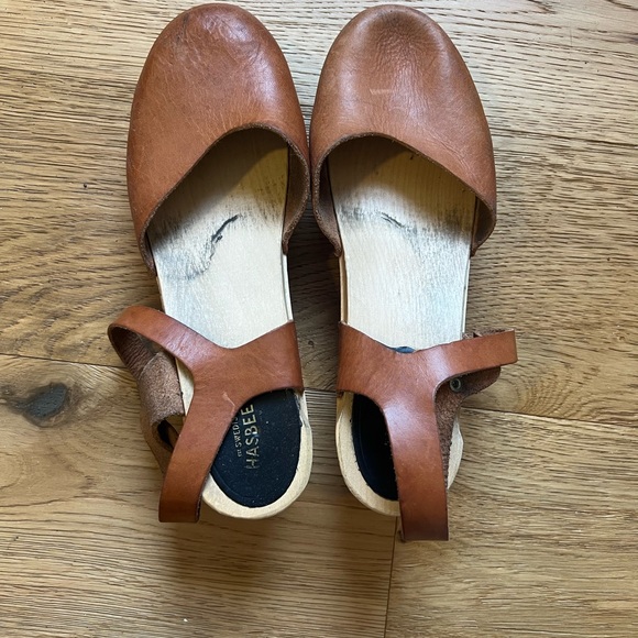 Swedish Hasbeens New Covered Women's Size 10/ 40 Nature - Picture 8 of 8